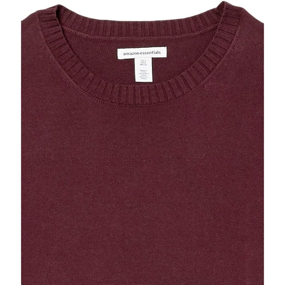 Women's Cotton Crewneck Sweater Plus Size Casual Warm Lightweight - Picture 7 of 7